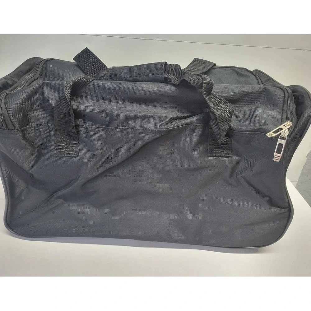 Walt Disney World Mickey Mouse 1971 Black Rolling Duffel Bag‎ Travel Luggage NWT